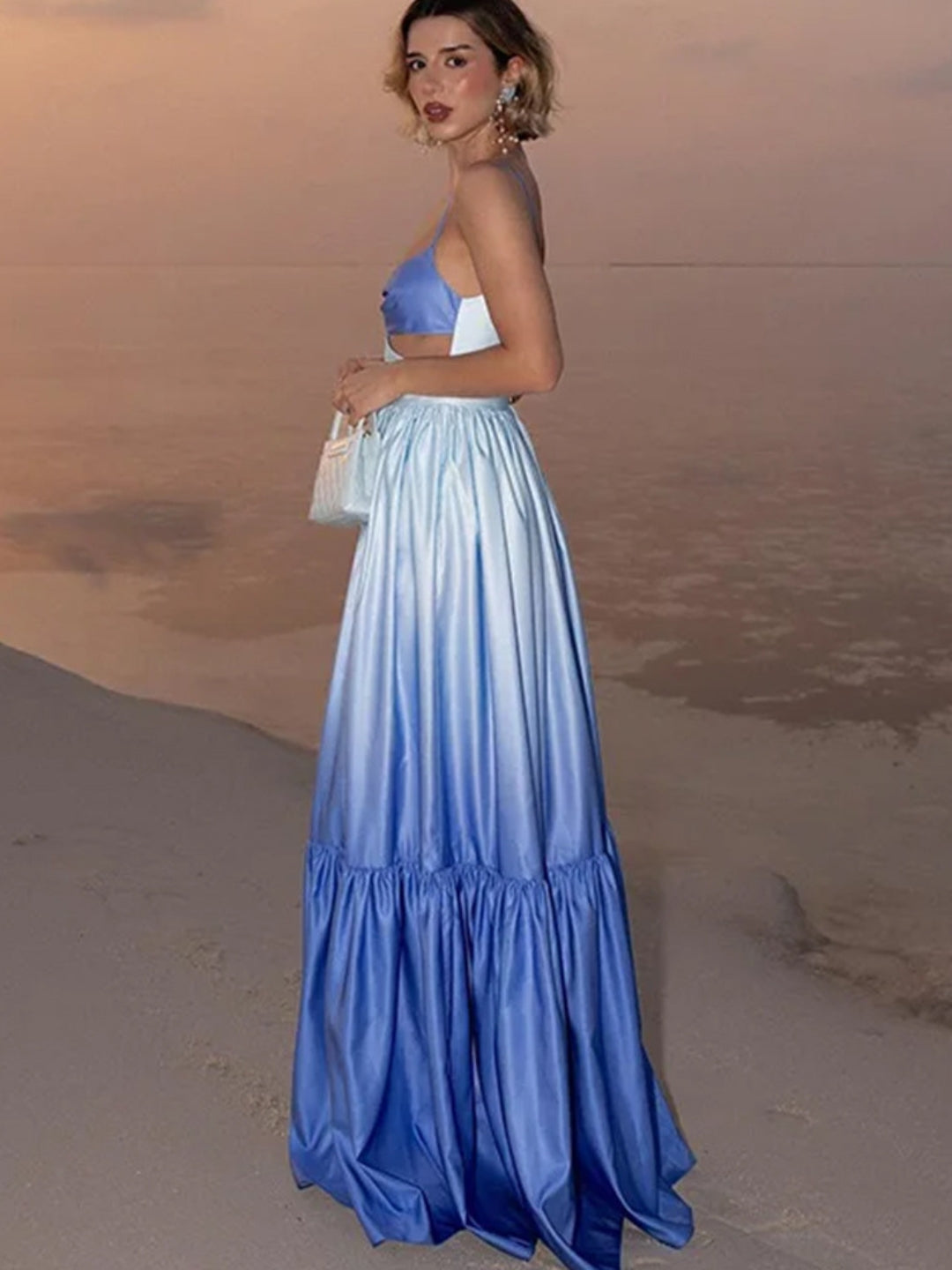 Amalfi Breeze Maxi Dress