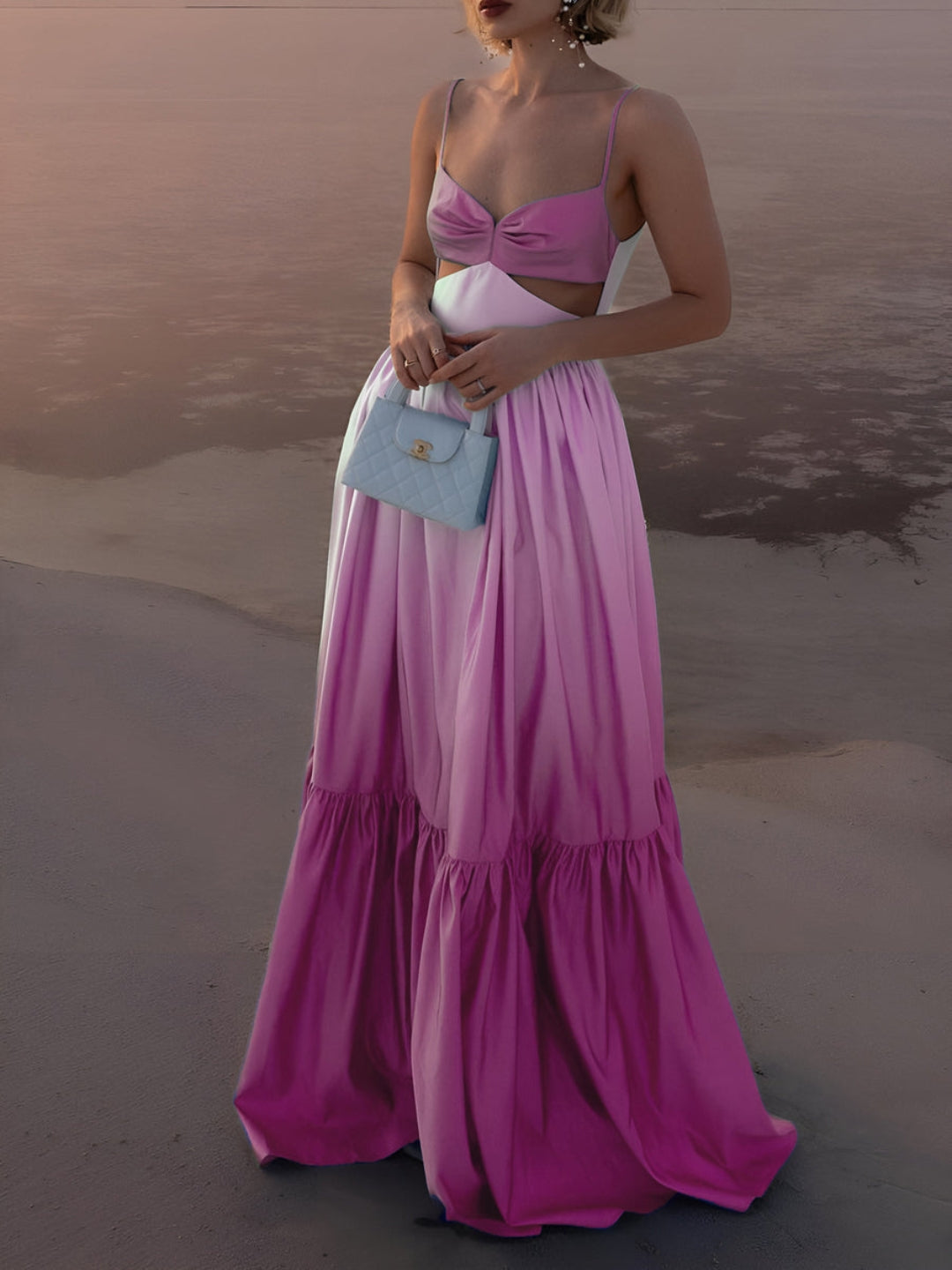 Amalfi Breeze Maxi Dress