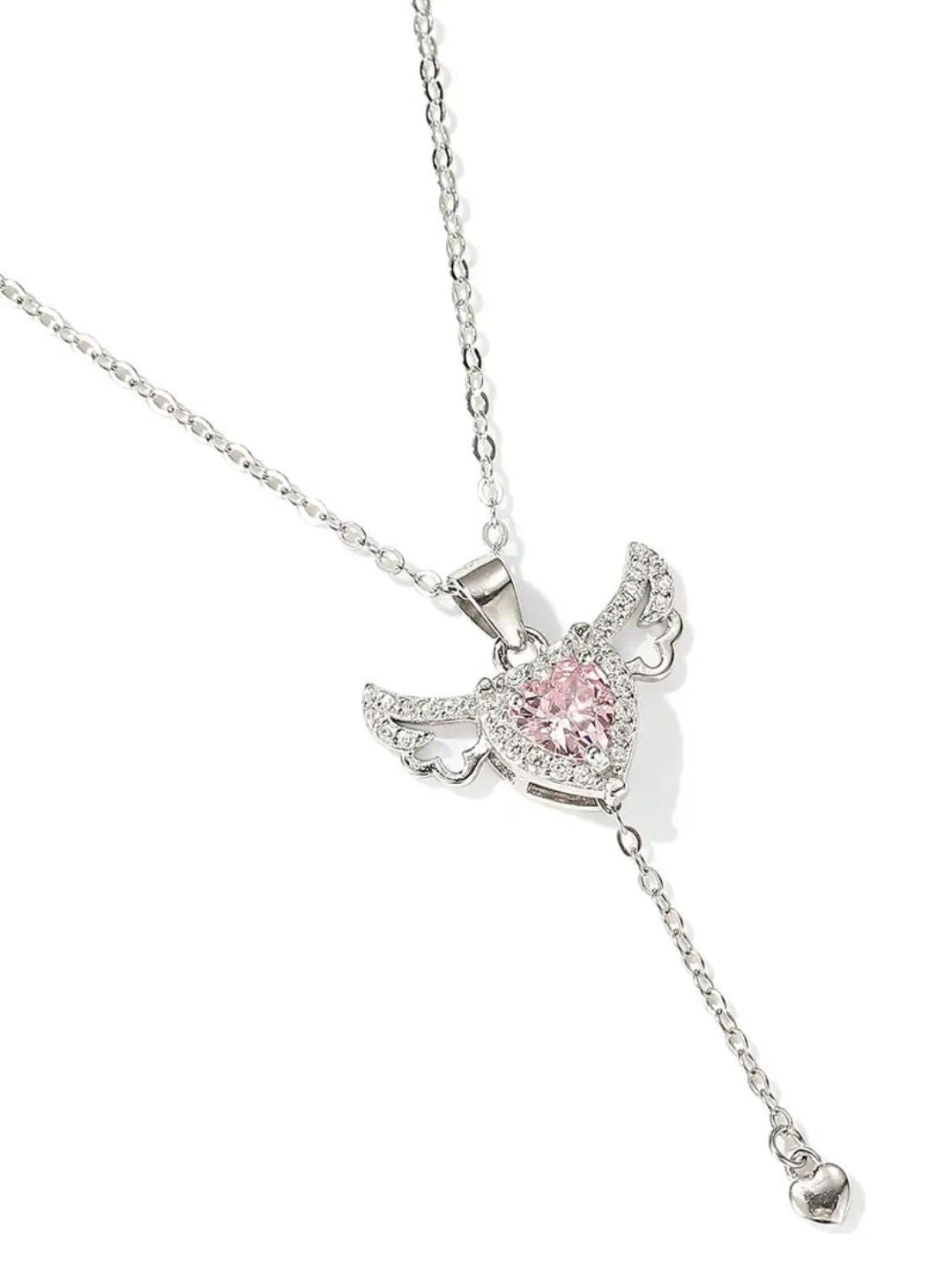 Heart wings necklace