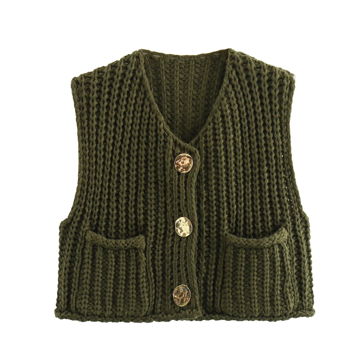 Sleeveless Cardigan