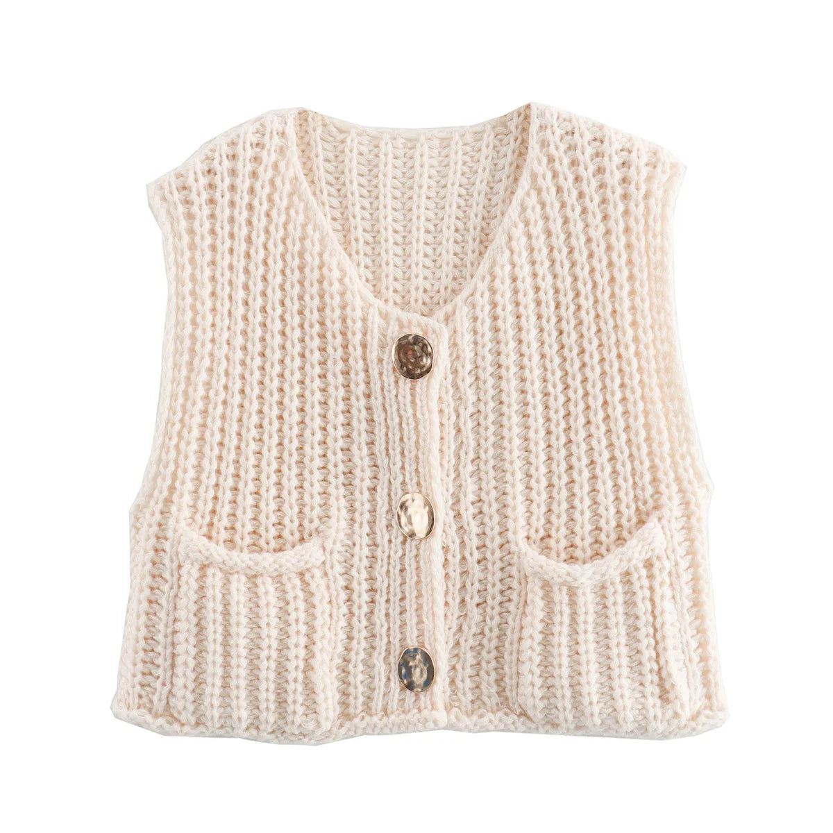 Sleeveless Cardigan