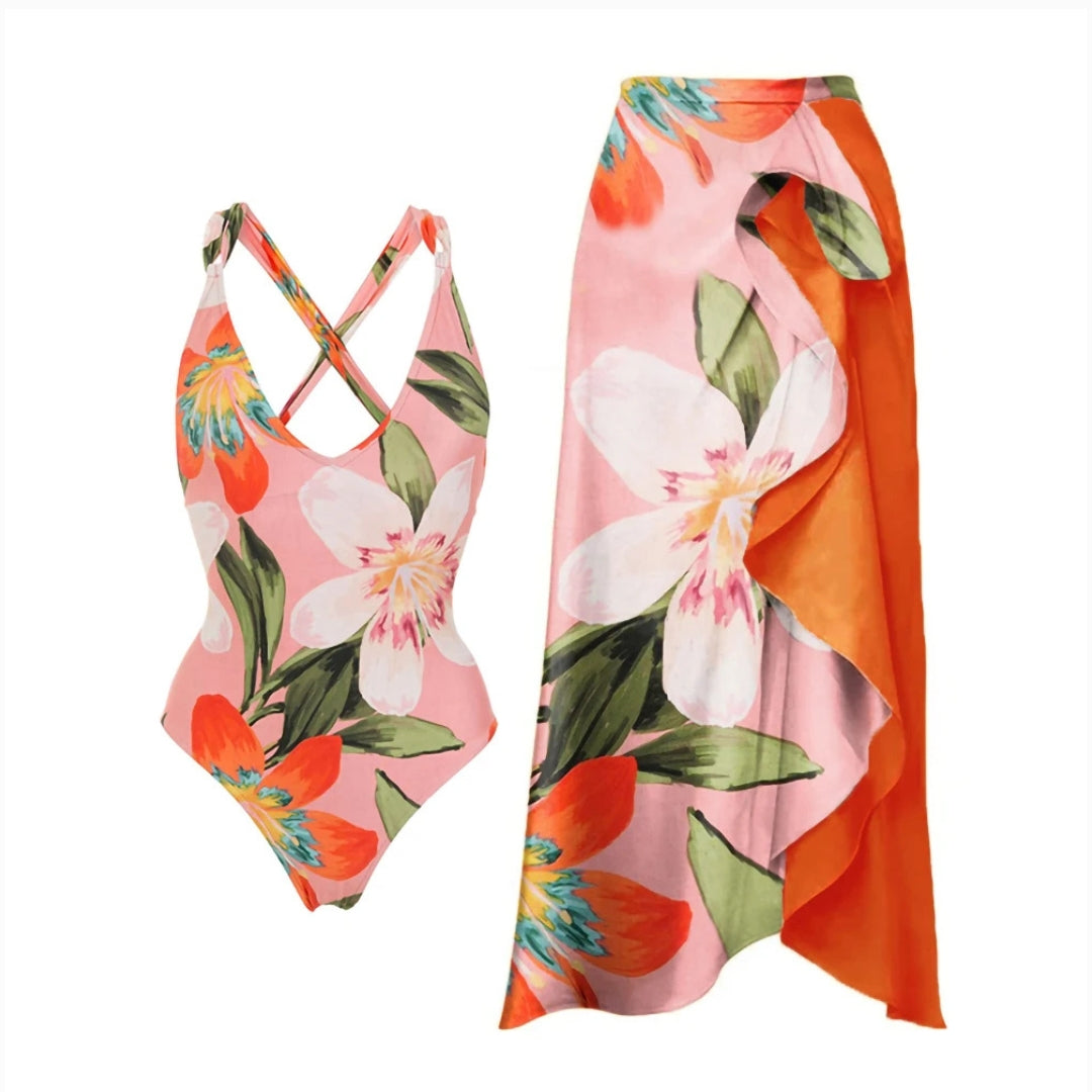 Floral Print Swimsuit